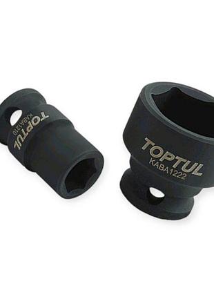 Головка торцевая шестигранная ударная 3/4" 19мм toptul