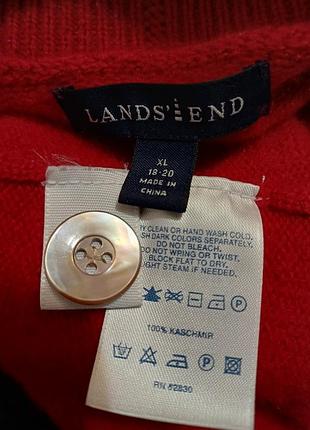 Кашемировый кардиган lands end 4