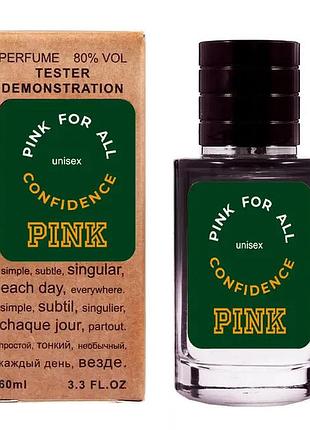 Victorias secret pink for all confidence тестер lux унісекс 60 мл