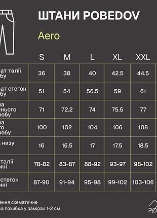 Штани pobedov aero темно-сірий