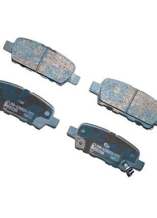 Колодки гальмівні nissan rogue, juke, qashqai, x-trail (t31), infiniti ex, fx, g, q50 задні (5sp1862) samko