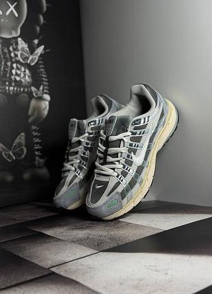 Nike p-6000 grey green 10