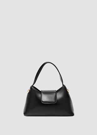 🤍 alvéa bag black/gold 20 х 9 х 7 см