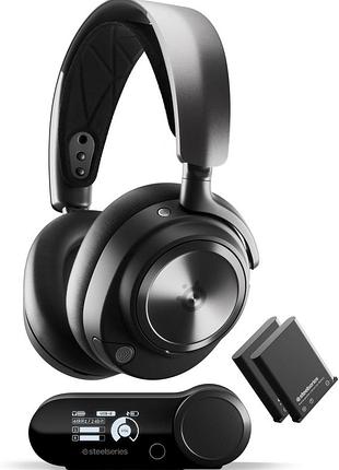 Ігрова гарнітура 40000 гц steelseries бездротова ігрова гарнітура із зарядною док-станцією