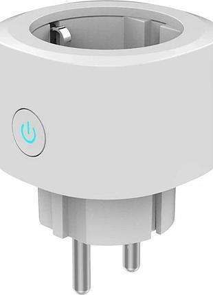 Розумна wi-fi-розетка 2300 вт woox smart plug r4026 розетка з віддаленим керуванням