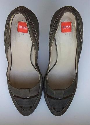 Кожаные туфли hugo boss 3