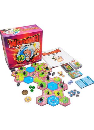 Настільна гра worms: the board game колекційна настільна тактична стратегічна гра англійською мовою