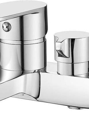 Настінний змішувач 170х95 мм badewannenarmatur bathroom tap хромований настінний змішувач для ванни