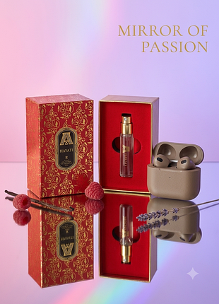 Attar collection hayati 8 мл оригинал - нишевая парфюмированная вода, женские сладкие фруктовые духи, ягоды и ананас, стойкий шлейфовый парфюм