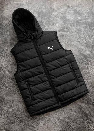 Жилетка puma чорна