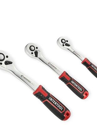 Набор инструмента 1/2",1/4",3/8" 126 шт с битами profi storm intertool 6