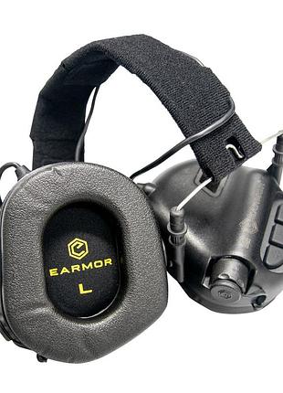 Шумоподавляющие тактические активные наушники earmor m31