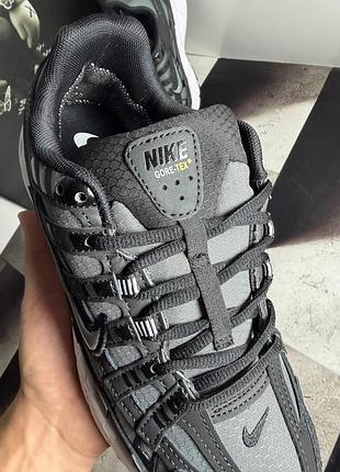 Nike p-6000 black grey gore-tex 4