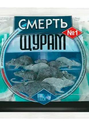 Родентицид смерть щурам №1 200г тесто пакет (р-0015)