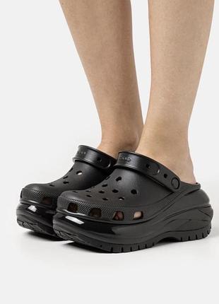 Крокси crocs mega crush clog