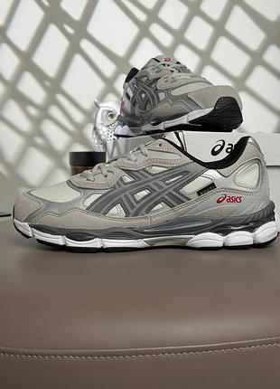 Чоловічі кросівки asics gel-nyc gtx ash grey metallic