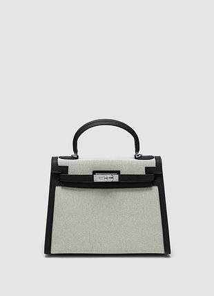 🤍 arden bag textile/black 24.5 х 18 х 10 см
