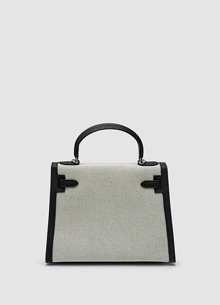 🤍 arden bag textile/black 24.5 х 18 х 10 см 3