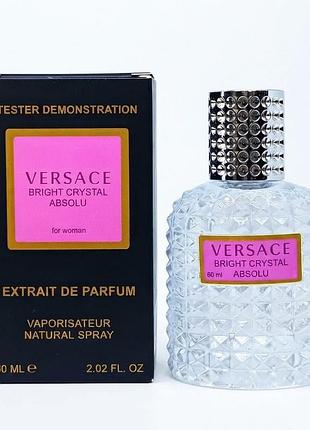 Versace bright crystal absolu парфум жіночий tester vip 60 мл