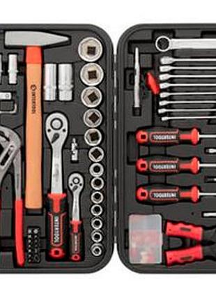 Набор инструмента intertool 1/4" x 1/2" 100 ед. storm (et-8100) 2
