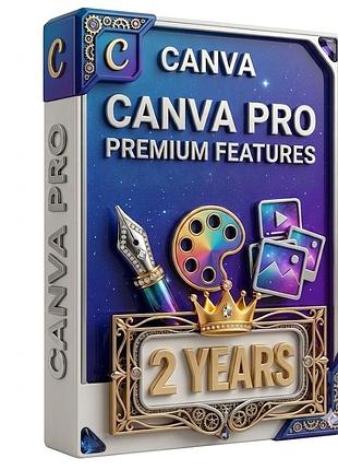 Canva pro | 2 pоки – все премиум-функции для графического дизайна и создания контента