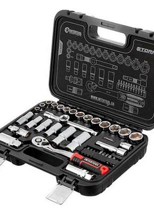 Набор инструмента intertool 3/8" 39 ед. storm (et-8039)