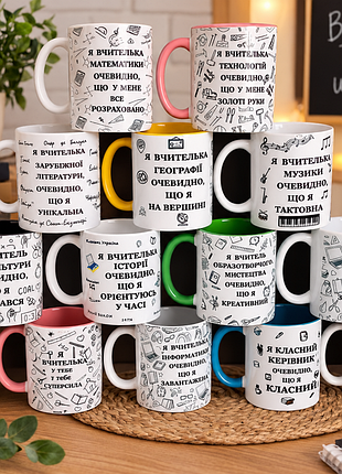 Чашка для учителя с надписью | подарок учителю | индивидуальный