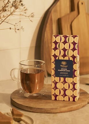 Whittard рассыпной черный чай со специями и тыквой speced pumpkin chai loose black tea