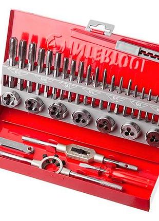 Набор метчиков и плашек intertool 32 ед. pro (sd-8032)