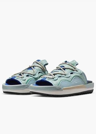 Чоловічі шльопанці/сандалі nike offline 2.0 turquois