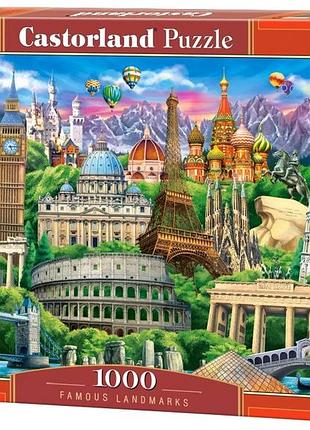 Пазл известные места 1000 деталей castorland