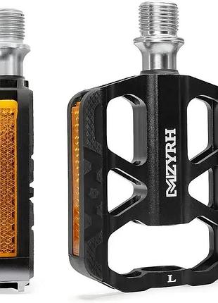 2 шт. велосипедные педали mzyrh spd pedals de2010 педаль для детского велосипеда со светоотражателями