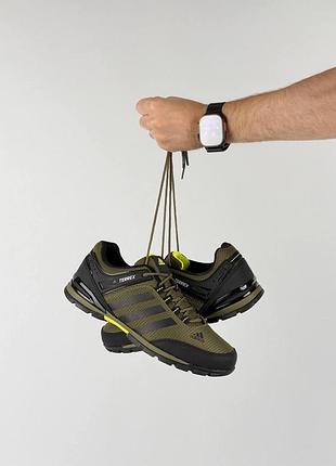 Мужские кроссовки adidas terrex 23 khaki black 3