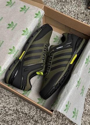 Мужские кроссовки adidas terrex 23 khaki black 6