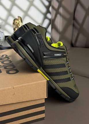 Мужские кроссовки adidas terrex 23 khaki black 7