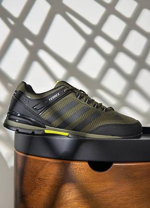 Мужские кроссовки adidas terrex 23 khaki black 8