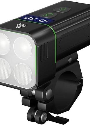 Велосипедный фонарь 5000 мач cyclingbox c-1810 светодиодный велосипедный фонарь с креплением