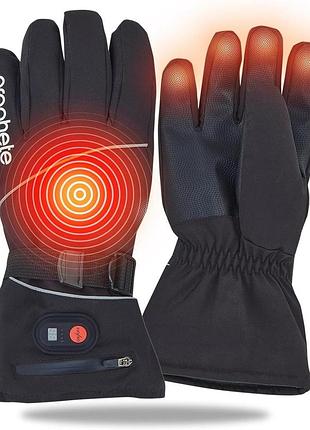 Рукавички з підігрівом s/m prophete heated gloves 7788 водонепроникні рукавички з регулюванням