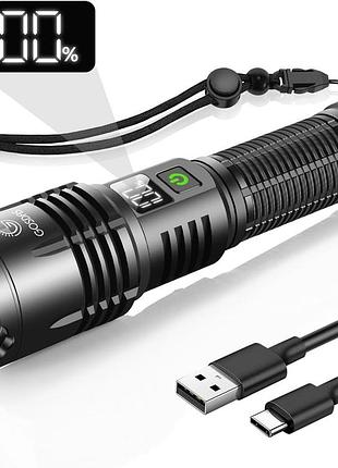 Перезаряжаемый светодиодный фонарь gosdas led rechargeable flashlight портативный фонарь для кемпинга