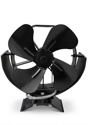 Каминный вентилятор heat-powered stove fan sf14 металлический каминный вентилятор для дровяной печи и камина