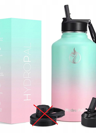 Термобутылка для напитков 1900 мл hydropal hdp1001 спортивная бутылка для воды