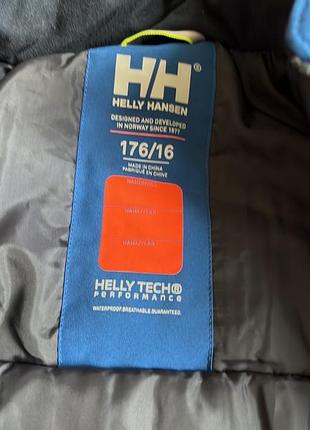 Лижна куртка helly hansen блакитна 3