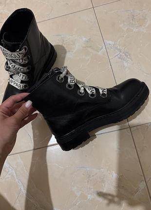 Чоботи zara 37 4