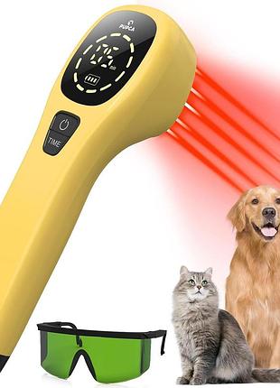 Инфракрасная терапевтическая led-лампа для животных pupca vet-cure-sc-01 инфракрасная терапия для суставов животных