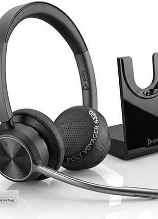 Bluetooth-гарнитура poly voyager 4320 uc профессиональная беспроводная гарнитура для колл центра