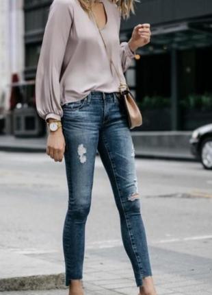 Стильные джинсы zara basic1 фото