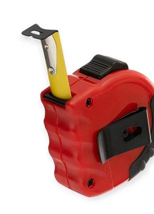 Рулетка 5м x 19мм стопор полотна extra intertool 4