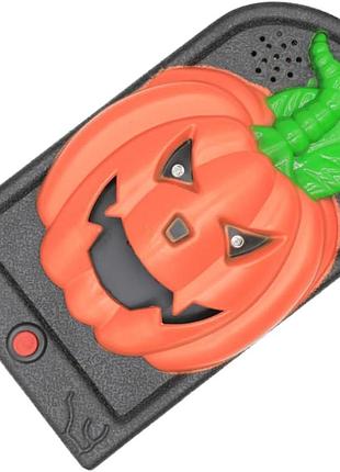 Дзвінок для дверей spooky doorbell дверний дзвінок для хелловіну у формі гарбуза