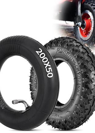 2 шт. камера и покрышка для razor/pro dirt/drift cart rutu колеса для скутера с камерой и гнутыми клапанами