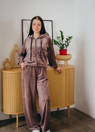 Костюм для дівчинки,велюровий костюм дитячий 140